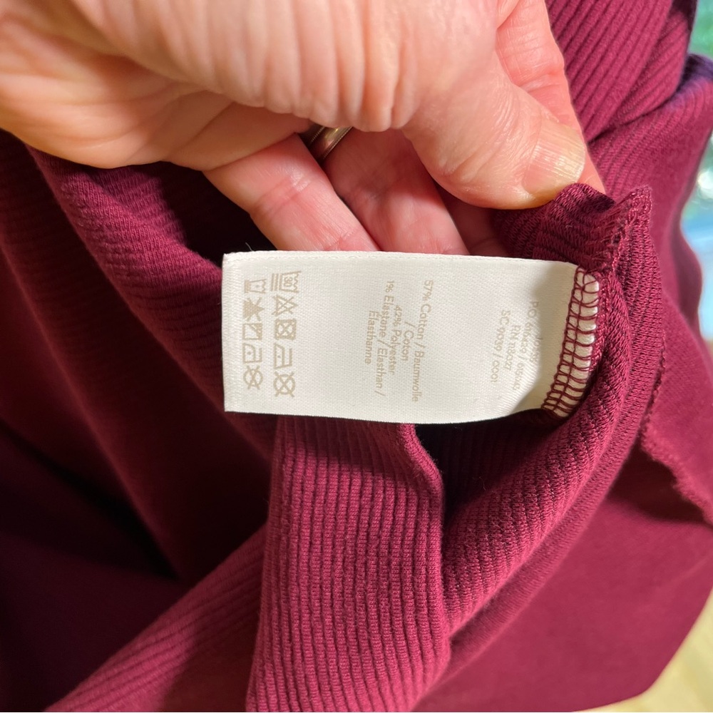 Boden Brontë Ottoman Sheath Dress – Maroon, Size 8L (Long) - Picture 6 of 11